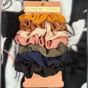 Sunday • State Satin hair scrunchies! New in package!